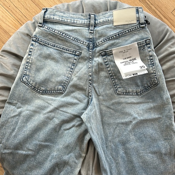 NWT rag & bone Andi Ankle Wide-Leg Jean - Picture 10 of 10